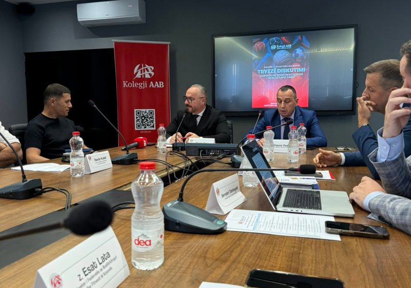 Tryezë akademike në Kolegjin AAB mbi antidopingun, integritetin sportiv dhe sfidat e sportit modern