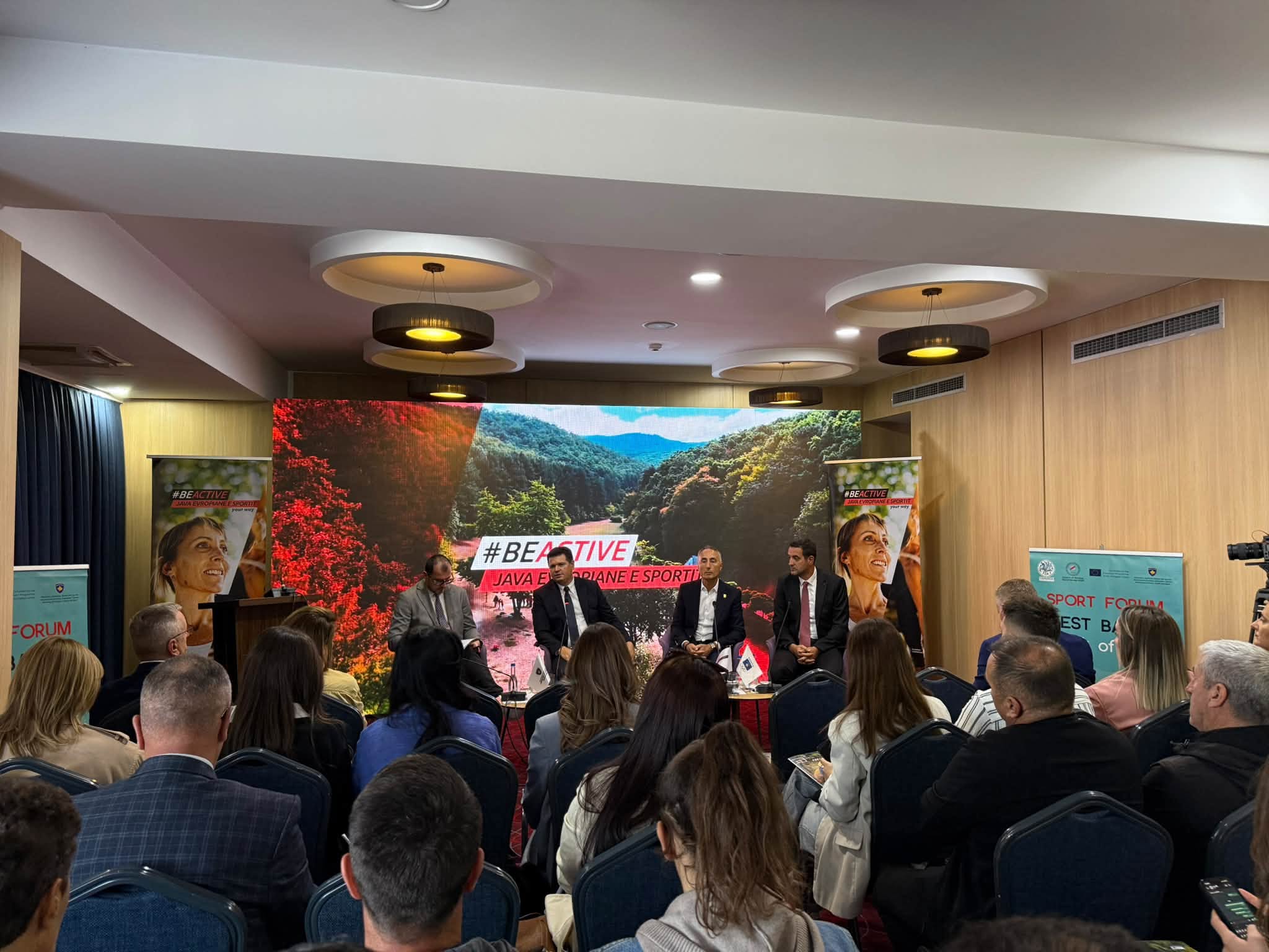 Panel në eventin #BeActive të Javës Evropiane të Sportit 2026.