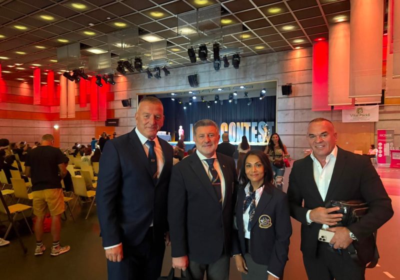 Gjatë garës MR. UNIVERSE SWITZERLAND 2026 në Zürich, Zvicër